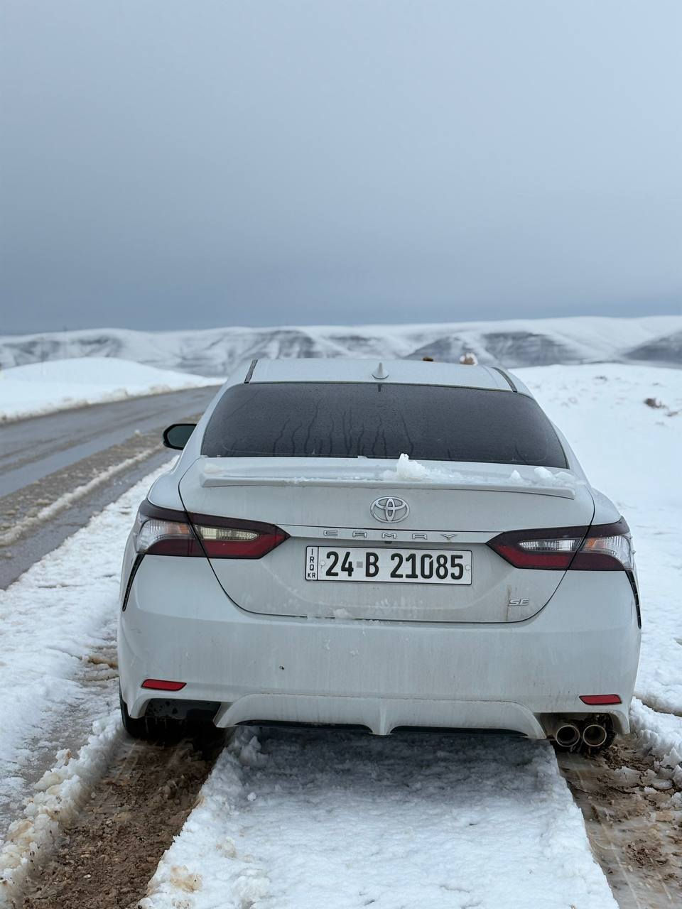 السلام علیكم ورحمة الله
SE 2024 کامری مودیل
عام صبغ شرط بدون شاصی بدون برشوت
 فقط دكم سیستم 
سیارة ماشیة 35 الف مایل
سیارە جاهزە بدون نقص رقم و هزة جدید
مكان سیارة دهوك
سعر 175
رقم شاصی 
4T1G11AK2RU213888
 
رقم تلفون + واتس 
Korek  ***********
Zain  *********** اكر, نينوى
