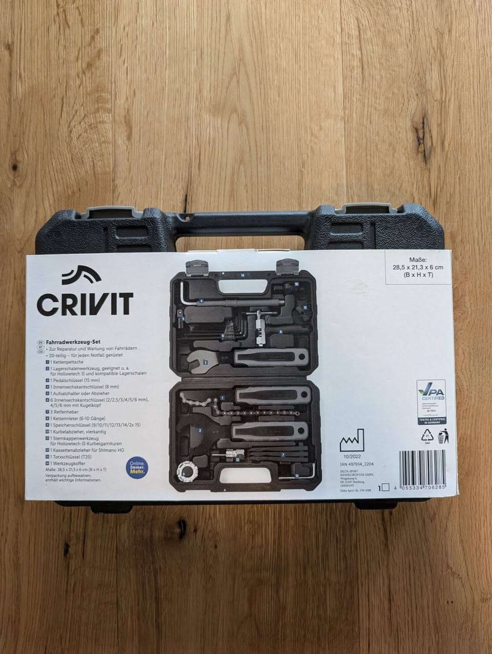 🔥صلح دراجتك بنفسك 🔥
حقيبة  عدة كامة للدراجة الهوائية من شركة CRIVIT الالمانية 🇩🇪

- تحتوي على كل ما تحتاجه لصيانة دراجتك .

35 مع التوصيل


**إذا كنت صاحب هذا الإعلان وتريد حذفه لأي سبب، رجاءا أرسل رسالة إلى الدعم الفني**