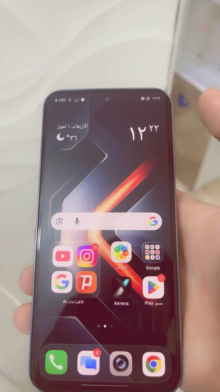 مبايل انفنكس جيتي كلاثين Gt30pro للبيع
قبل سبوعين من فتحته من الكارتونه مبايل جديد ونضيف  مابي اي شخط مكفول ويا المبرد الخاص بي من الشركه مبايل معالجه حيل قوي بلالعاب يشغل 120 فريم بلببجي و١٤٤ هيرتز بلشاشه  لسعر 420 وبي مجال قليل مكاني بغداد الغزاليه


**إذا كنت صاحب هذا الإعلان وتريد حذفه لأي سبب، رجاءا أرسل رسالة إلى الدعم الفني**