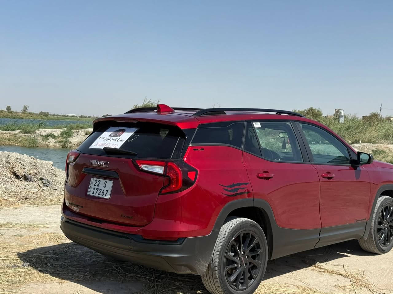 جي ام سي تيران sle   2023 بلاك توب
رقم اربيل
السعر 195 مرقم و كامل
لاستفسار *********** مكاني بصره
سياره حادث بنيد 
موجود رقم شاصي
المواصفات
-حجم المحرك 4 سلندر 1500 تيربو. 
3-بصمة ابواب وتشغيل عن بعد. 
4زينون عالي ناصي. 
5-حساس خلفي. 
6-كامرة خلفي دوارة. 
8-خزن ميموري لكرسي السايق. 
9-المقاعد الامامية كهرباء. 
10-تبريد خلفي قطعتين. 
11-تدفئة الكراسي الامامية. 
12-جنطة كهرباء. 
13-تحديد مسار. 
14-تحكم استيرن 
15-رادار امامي 
16-رادر جانبي مانع اجتياز.
