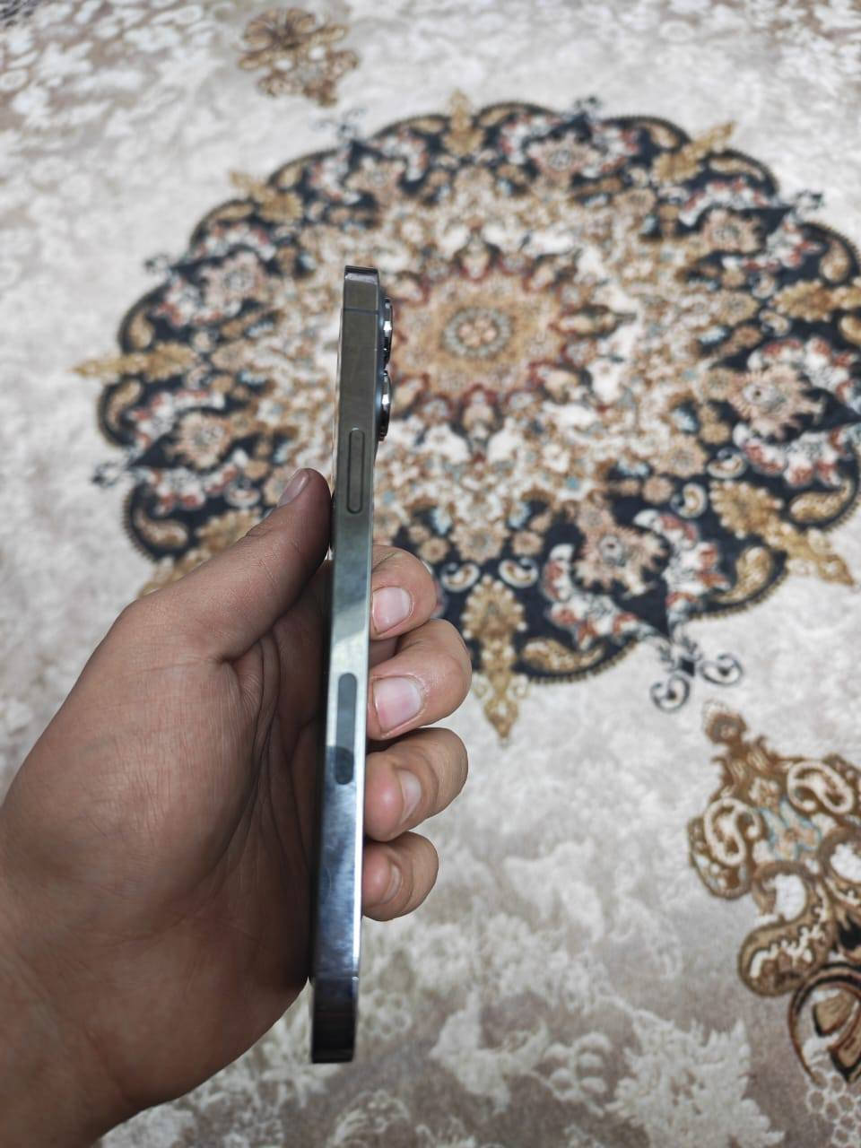 ايفون ١٣ برو ماكس كله بلادي زلغ مابي نضاقه فول الفول كلشي ممبدل بيه مكفول
ذاكره ٥١٢
بطاريه ٨٦
ااسعر ٧٥٠ قفل 
رقمي ***********
