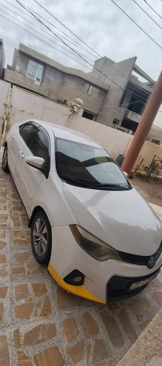 السلام عليكم
للبيع كورلا موديل 2015وارد امريكي 
رقم سليمانيه شرط التحويل 
كير وحرك شرط تخم تاير جديد حداديه جديده
بيه صبغ جاملغ وبنيد وبيه شبر ونص باب الخلف السايق بارد بيه تكشير بصيط مكان السياره #سامراء 
السعر 125 وبيه مجال
***********
***********
