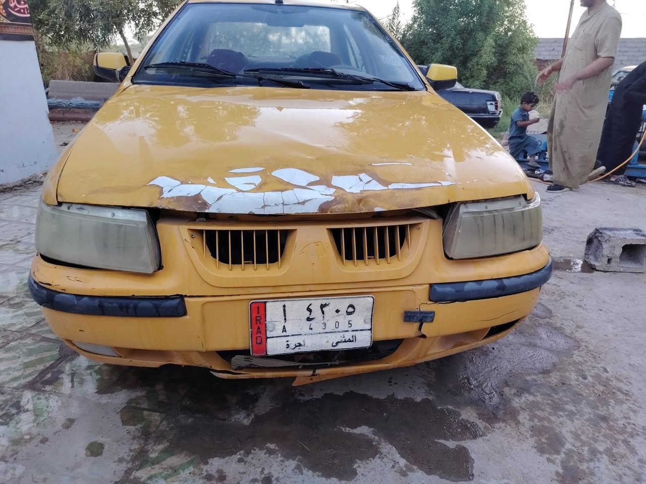 سمند مديل ١٢ مصفره هيه وغرامه سنويه ٢٠٢٨ السياره مكفوله من ظربه السيارة جاهزه محرك بي بخار فقط تخم تاير باتري جديد حداديه جديده السعر ١٣ اوبيها مجال قليل مكاني النجف شارع ابوصخير قرب معمل غاز عمود ١٣٣ تليفون ***********
