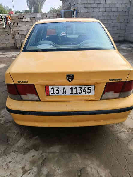 السلام عليكم سمند موديل 11ناطق مصفره مكينه بيها خيط بخار حداديه جديده السعر 33وبيها مجال مكاني ميسان ***********
