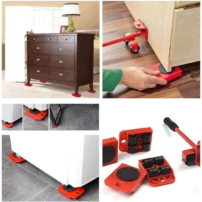 رافعة نقل الأثاث الثقيلة مع قواعد متحركة 5 قطع

تتحمل وزن يصل إلى 150 كغم.

نظام مكوّن من 5 قطع (رافعة + 4 قواعد متحركة).

سطح مطاطي مانع للانزلاق لتثبيت الأثاث بإحكام.

عجلات قوية تدور 360° لحركة سلسة.

طول قضيب الرفع: 35 سم.

قياس رقعات الرفع: 7.5 × 9.5 × 3 سم.

قياس الكارتون: 32 × 10 × 10 سم. بغداد, العراق


**إذا كنت صاحب هذا الإعلان وتريد حذفه لأي سبب، رجاءا أرسل رسالة إلى الدعم الفني**