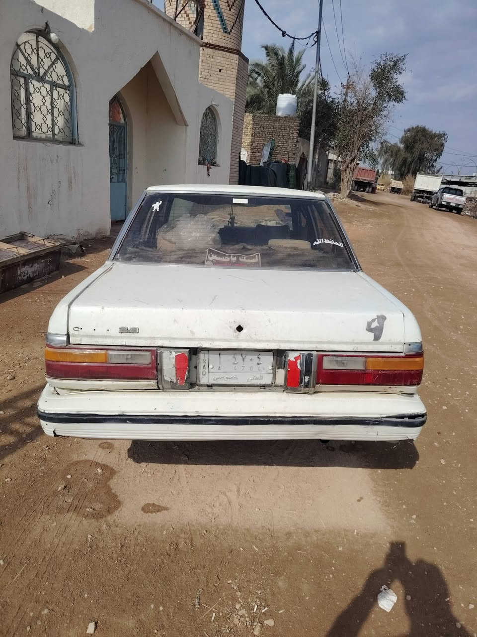 سوبر موديل 85رقم مثنى كير شرط محرك بي خيط بخار سياره شغاله وين ماتريد بيه تخم تاير باتري جديد بيع ومراوس السعر 23$ ***********  /  *********** مكان السياره السماوه الرميثه
