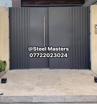 🛑نقدا & بالتقسيط  ورشة Steel Masters لأعمال الحدادة   تنفيذ وتوريد باب...