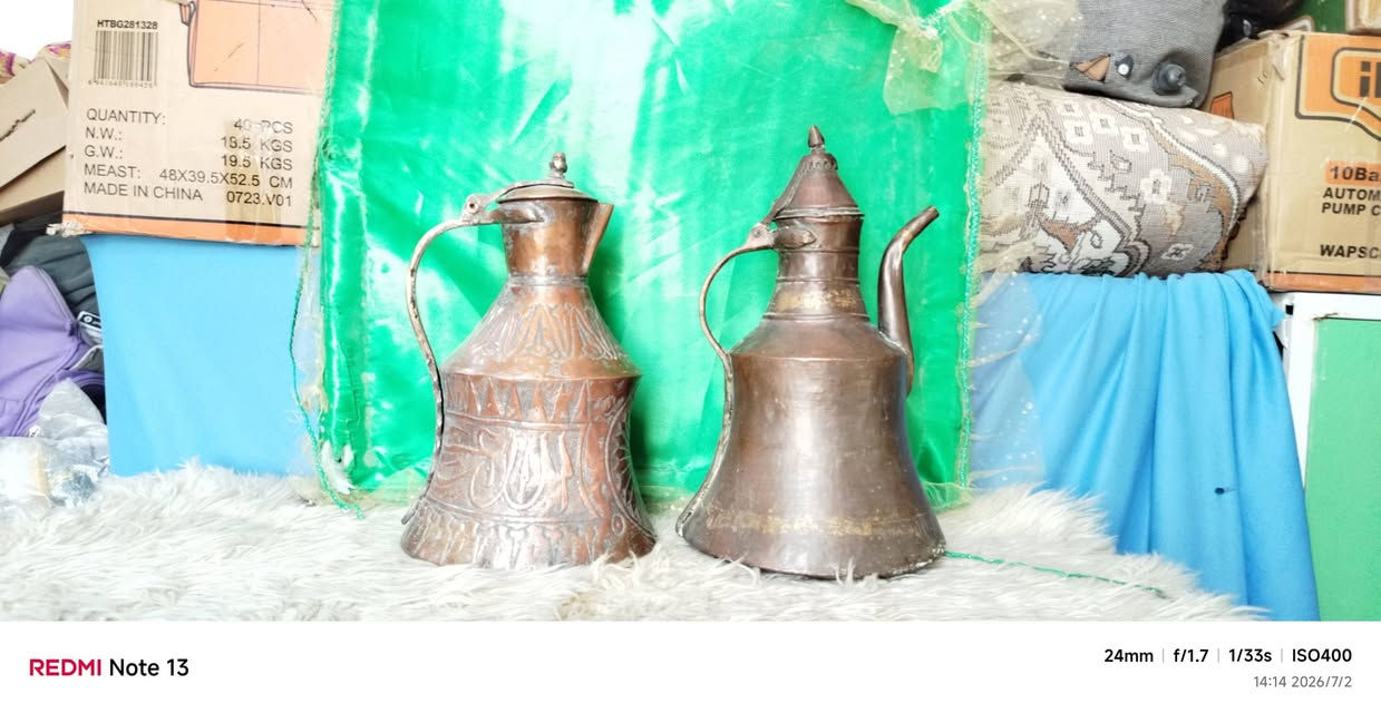 مفارات قديمات نحاس وحده منقوشه والثانيه ما منقوشه السعر خاص


**إذا كنت صاحب هذا الإعلان وتريد حذفه لأي سبب، رجاءا أرسل رسالة إلى الدعم الفني**