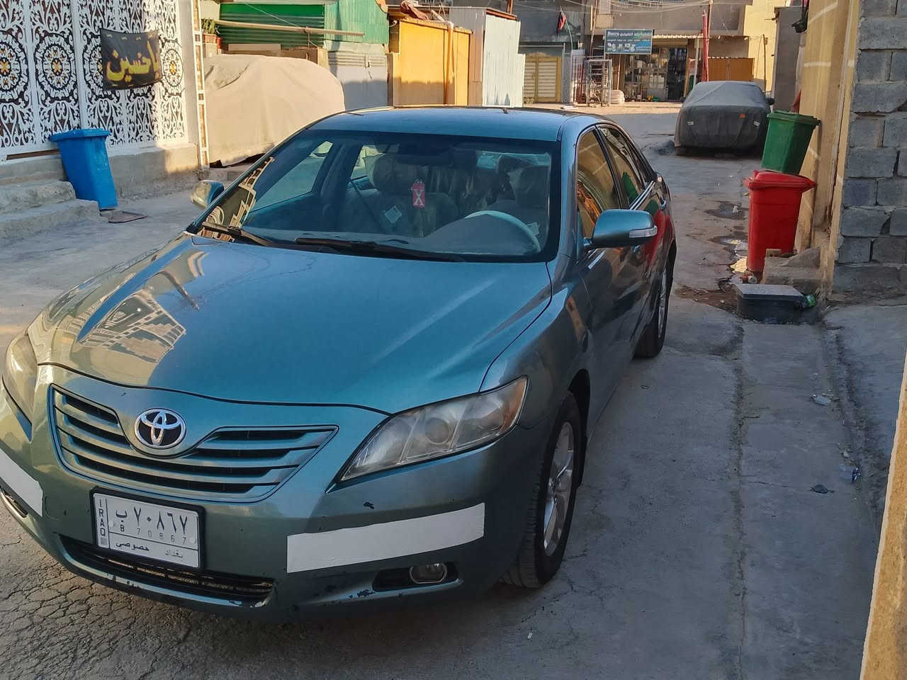 كامري وارد امريكي حادثه طخه بصيطة جوة قبق البانزين بس والباقي مكفول مصبوغه اثر الجراد رقم بغداد تحويل ثاني يوم2007 نص فول تحكم ستيرن صفحتين شاشة جبيرة تخم تاير صدر جديد السيارةجاهزة بيع فقط عارضه ب85 وبيه مجال حك الجية*********** مكانه بغداد العبيدي
