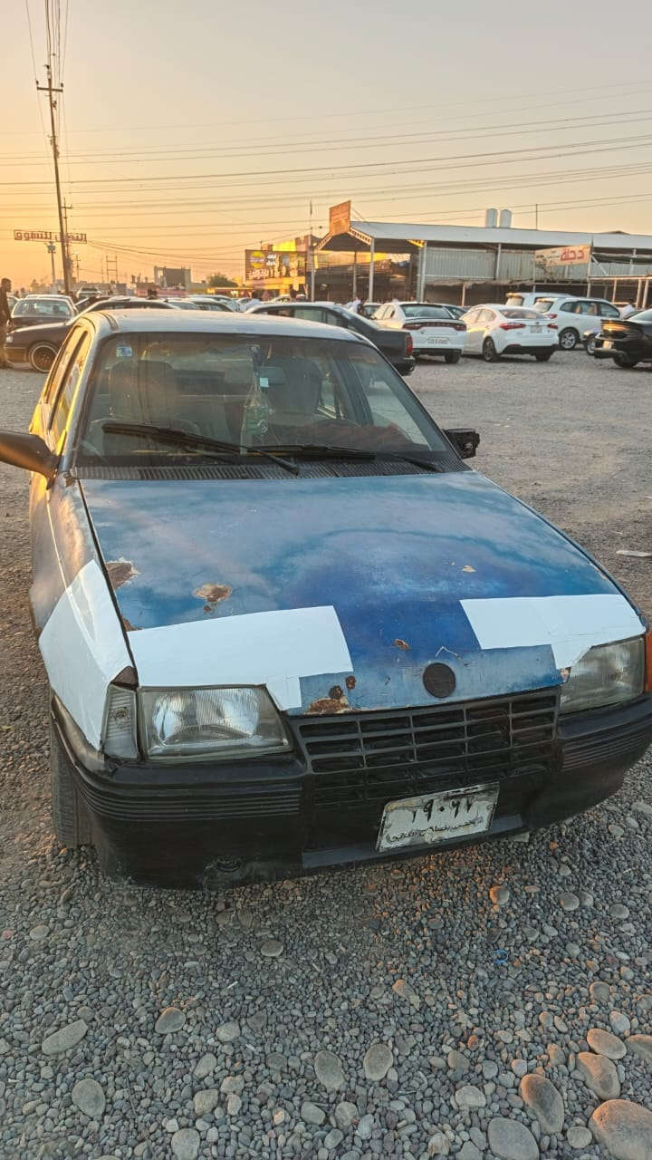 كاديت لا بيع موديل 1991سيار شغال رقم صلاح الدين شرط الوكالة ول تحويل سعر 8 ورقات أو بي مجال ***********   ***********
