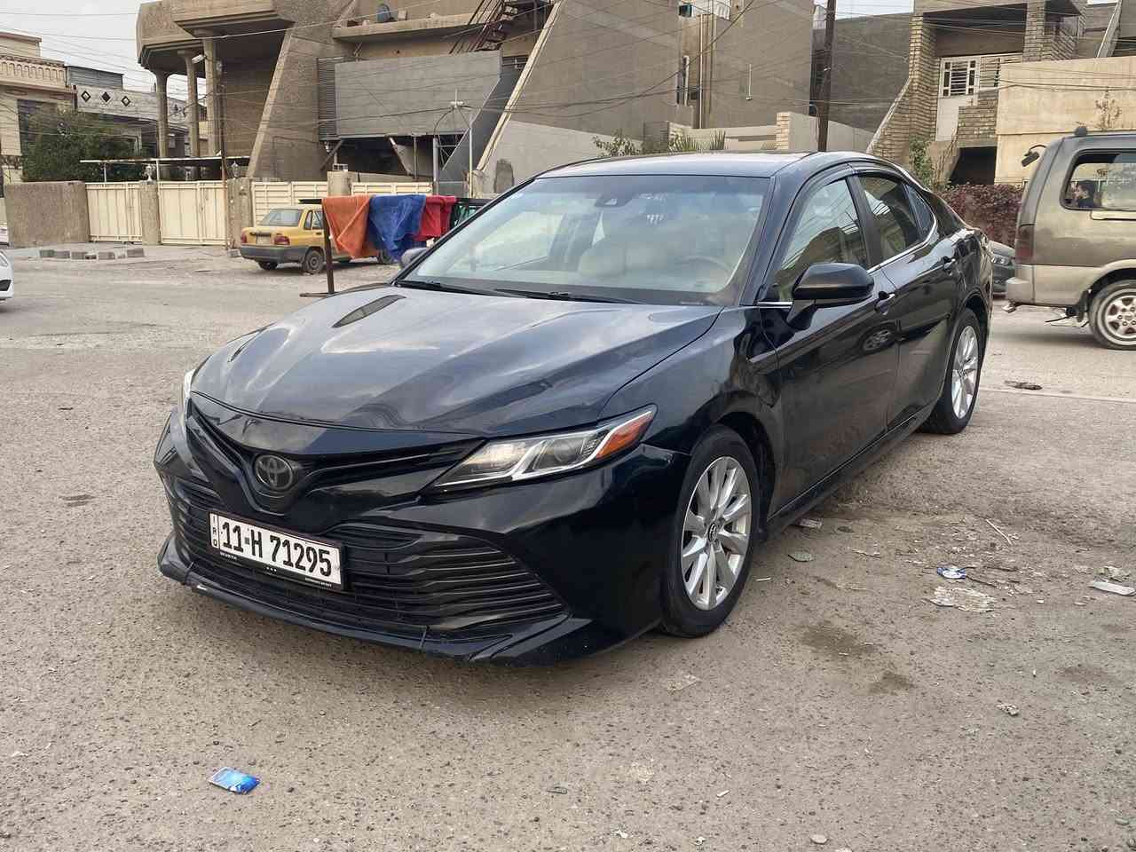 كامري 2018 وارد امريكي
مواصفات LE رقم  بغداد 
تحويل مباشر 
صور حادث وسونار بلمنشور 
سيارة كامرا شاشة  ويل كب 
كشن كهرباء 
مكان السيارة حي جهاد بغداد 
السعر 145
للاستفسار ***********
