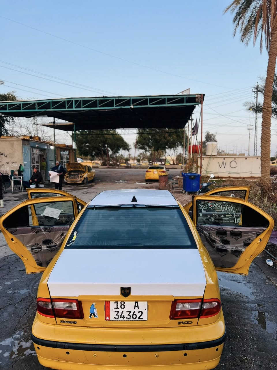 السلام عليكم سمند موديل 2012جديده رقم بابل امصفره هيئه وغرامات ربع ماتذب عليهه بدلتهه مكينهه بجيس هيه وتفرعاتهه وحداديه كامله جديده بدلتهه مشط جديد تختم تاير جديد بدلته الله شاهد السياره جديده اواتراييك للبصره اوسياقتهه مال حديثه مو سمند السعر 45وبيهه مجال اوالسياره مال جناي كل الغراض اصليه جبتهن مكاني كربلاء طويريج ***********
