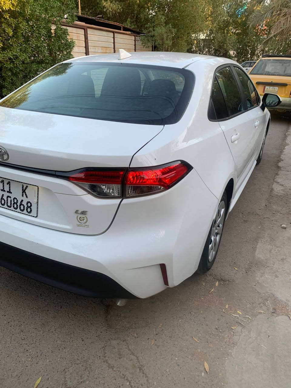 سلام عليكم ورحمة الله وبركاته بيع سياره تويوتا كورلا موديل 2023 سياره نضيفه جدا بدون صبغ او حداث سياره مرقمه وممضروبه  سعر 17.500 اتواصل اتصل على هاذه رقم *********** وشكرا
