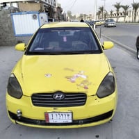 اكسنت موديل 2009  تدفئه تبريد كير شرط  محرك بداية صرف  ضرر جاملغ اليمي...