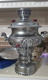 سماور جديد • سعة كبيرة • قطع أصلية