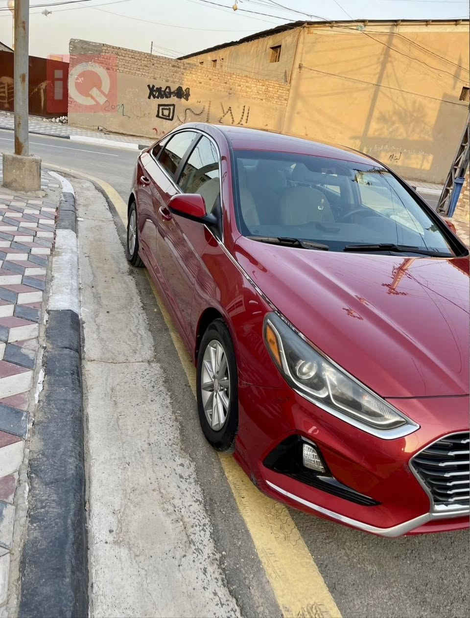 هونداي سوناتا 2019 
مكفولة كفالة عامه(كلين تايتل) 
اللون احمر غير محدود 
المواصفات se
محرك 4 سلندر 2400GDI 
شاشة وسطية
كاميرا خلفية
رادارات جانبيه 
نقطة عمياء
درايف مود
گير اوتوماتيك + عادي
تحكم ستيرن 
تبريد قطعتين
صندوق ذكي 
ويل كب
المسافة المقطوعة 96 الف 
رقم السيارة بابل 
مكان السيارة النجف 
150$وبيها مجال بسيط
تفاصيل الاتصال على الرقم
 ***********
