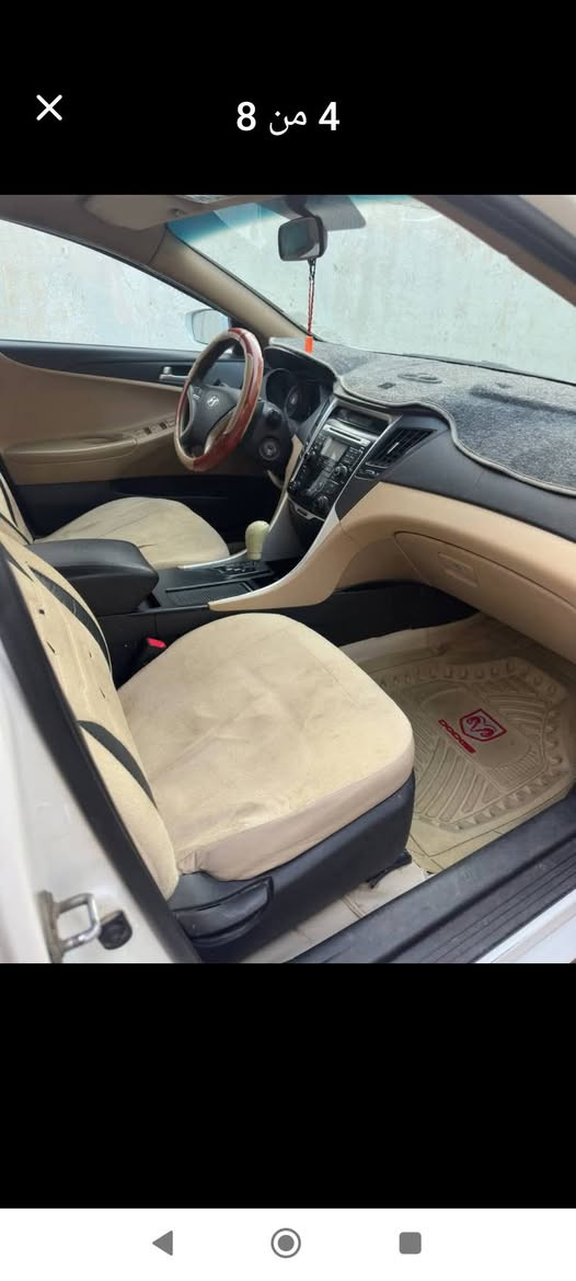 سوناته 2011 معلايه سنة 2012 وراد خليجي 
تحكم ستيرن  تو كير 
المكينه مفتوحه وغراضها وكاله 
سيارة سوناته  مشروع وطني شرط يوم ثاني تحويل 
سيارة جاهزه تبريد حداديه مكينه وسيارة استخدام شخصي نضيفه 
سعر 85  
البصرة - ابو الخصيب  
*********** البصرة, العراق
