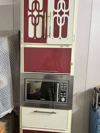 كاونتر مرمر طبيعي • سنك استيل • ٤ قطع