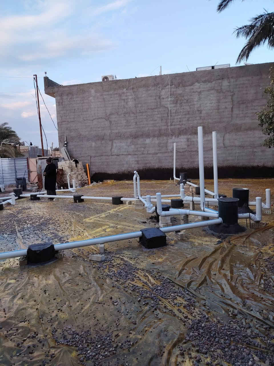 إنجاز رفت لمشتملين بمساحه ١٠٠ متر للمشتمل الواحد في حي الجهاد المكاسب وفق المخطط المطلوب
مع منظومه مكافحه الأرضه
الانابيب المستخدمه الأمل الشريف مع ملحقاته تفرعات 3 انج للمغاسل والمطابخ
للتواصل والاستفسار الاتصال على الرقم ***********
والله ولي التوفيق.
