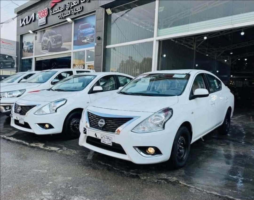 ✨🔥 مجموعة الملك لتجارة السيارات 🔥✨
🚘 نيسان سني 2025 زيرو – فول ضمان السور 🚘

💥 بيع نقداً فقط وبأسعار نار ومنافسة جداً 💥

✅ مرقمة بغداد
✅ جاهزة للتسليم الفوري

✅🔥 المواصفات: فل 1️⃣/1️⃣
▪️ محرك 1500 CC اقتصادي
▪️ كير أوتوماتيك 6 سرعات
▪️ 2 نوافذ كهربائية
▪️ شاشة كبيره اصليه 
▪️ كاميرا خلفية
▪️ تحكم ستيرن
▪️ داخلية لون بيجي
▪️ سبايدر خلفي 
▪️ واجهة النيكل الجديدة مع الشعار الجديد Nissan 
▪️ بروجكترات أمامية

🔥 سعر نقدي مميز لفترة محدودة
🔥 أفضل فرصة لامتلاك سيارة زيرو موديل 2025
🔥 الكمية محدودة 

📍 العنوان:
بغداد - الكريعات - نهاية شارع المعارض

📞 للاستفسار والحجز:

☎️ *********** 

☎️ ***********

👑 مجموعة الملك لتجارة السيارات
ثقة • ضمان • أسعار منافسة • تسليم فوري 👑🚗✨
