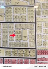 قطعة أرض المساحة ٢٧٥م المربع الاول بصف شارع التدبير 11*25 #تعقيب المعا...