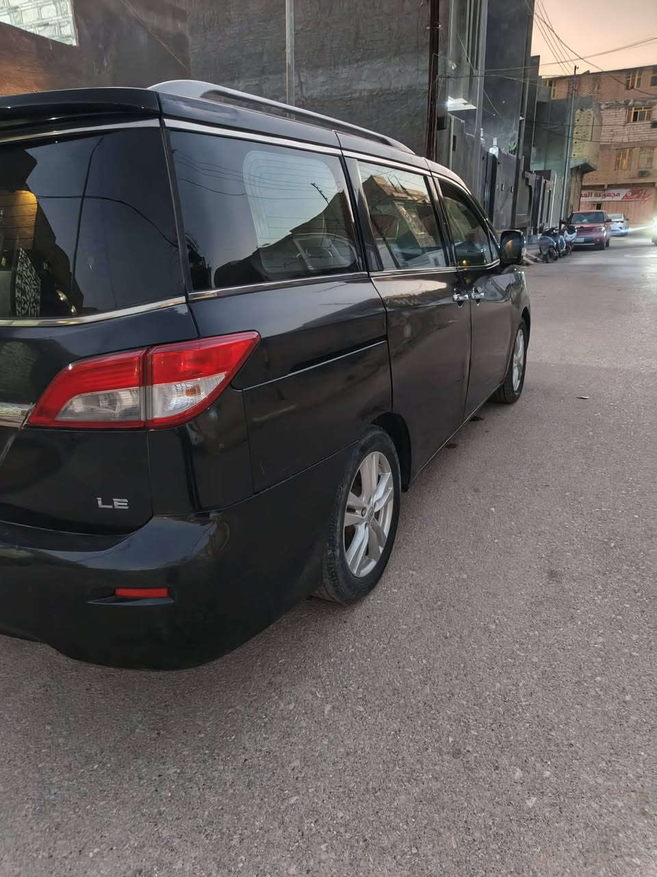 السلام عليكم نيسان كويست 2013 للبيع LE اعلى فئة فول مواصفات
شاشات عدد ثنين 
جنطة كهرباء 
بوب كهرباء 
بصمة
ماشية 80 mils 
تايرات جدد
باتري جديد
تبريد شغال
وبعد بيها هواي مواصفات معروفة 
وارد امريكي حادثها غرق 
أرقام جدي بصرة 
تحويل بأي مكان 
السيارة موجودة بالسماوة 
*********** واتساب 
سعر السيارة 110 وبي مجال
