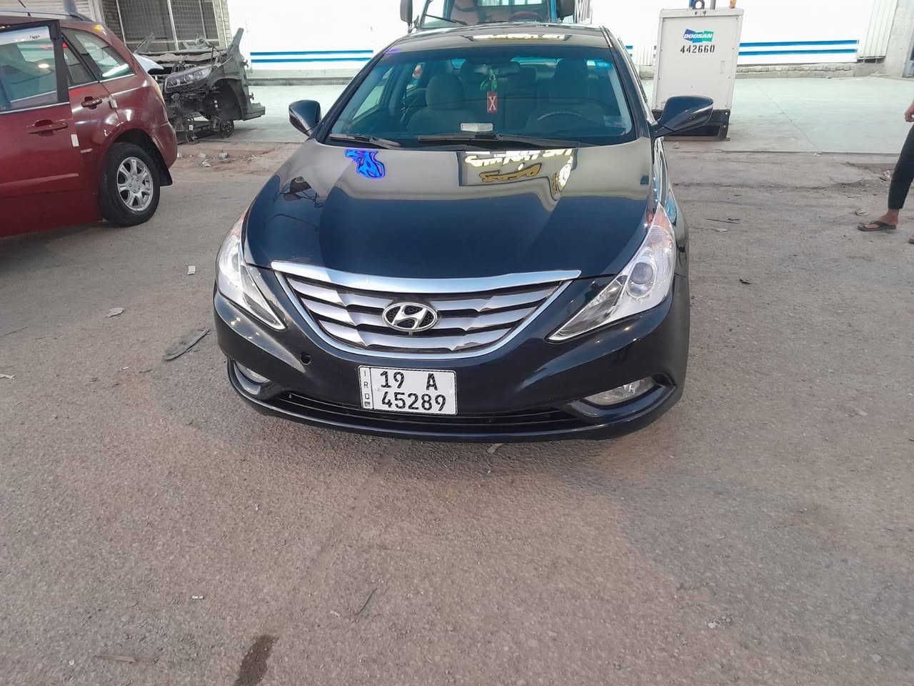 اسلام عليكم سوناتا موديل 2013 للبيع أمريكا رقم كربلاء ابسمي سنويه الى 31 السعر  107 وبيه مجال رقم الهاتف ***********
