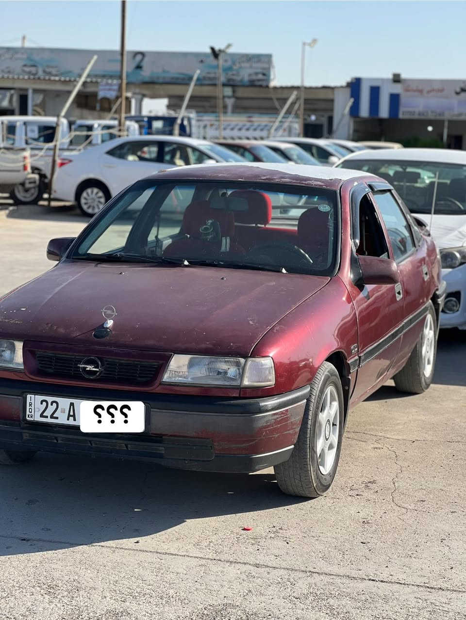 أوبل فكترا موديل 1992رقم أربيل بسمي سنويه ل2030شرط التحويل سعر 41وبيها مجال بسيط العنوان أربيل رقم تلفون ☎️ ***********
