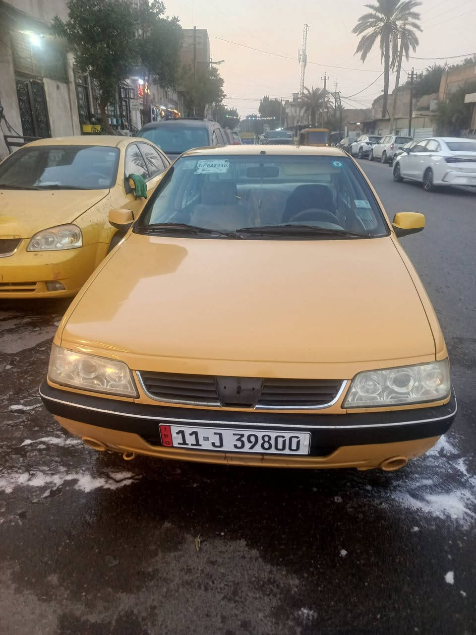 السلام عليكم  بيجوو لميس مديل 2015 سياره مكفوله من الضربه ولاصبغ ماعد الجاملغ الخلفي الوره صفحه السايق بي ربع صبغ بدون ضربه هيئه وغرمات مصفره بغداد رقم النكليزي بسمي كير محرك صدر خير من الله كهربائيّة كلهه شغله تبريد تدفه  تخم تاير باتري جديد العنوان بغداد بوب الشام لاستفسار اكثر هذا الرقم غير متواجد علا فيس *********** السعر 43وبي مجال بصيط
