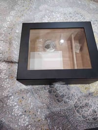 بوكس خشبي • مقياس رطوبة • خشب طبيعي