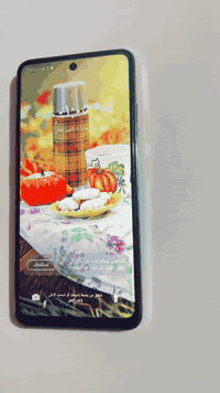 نوت 40 • ١٢٨ • شق صغير بالشاشة