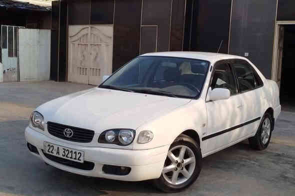 تؤيؤتا كورلا 2001 استيراد خليجي  محرك 1800. كير عادي🌹

 رقم اربيل الجديد سنويه جديده.  3 قطع صبغ بدون ضرر بلاد .

كير محرك مكفولات من كلشي.  تبريد ثلج. صدر لوكك تايرات تخم 

السعر 74 ورقه. وبي مجال بسيط حك جيه فقط. ***********.       مكان بغداد. الحبيبيه
