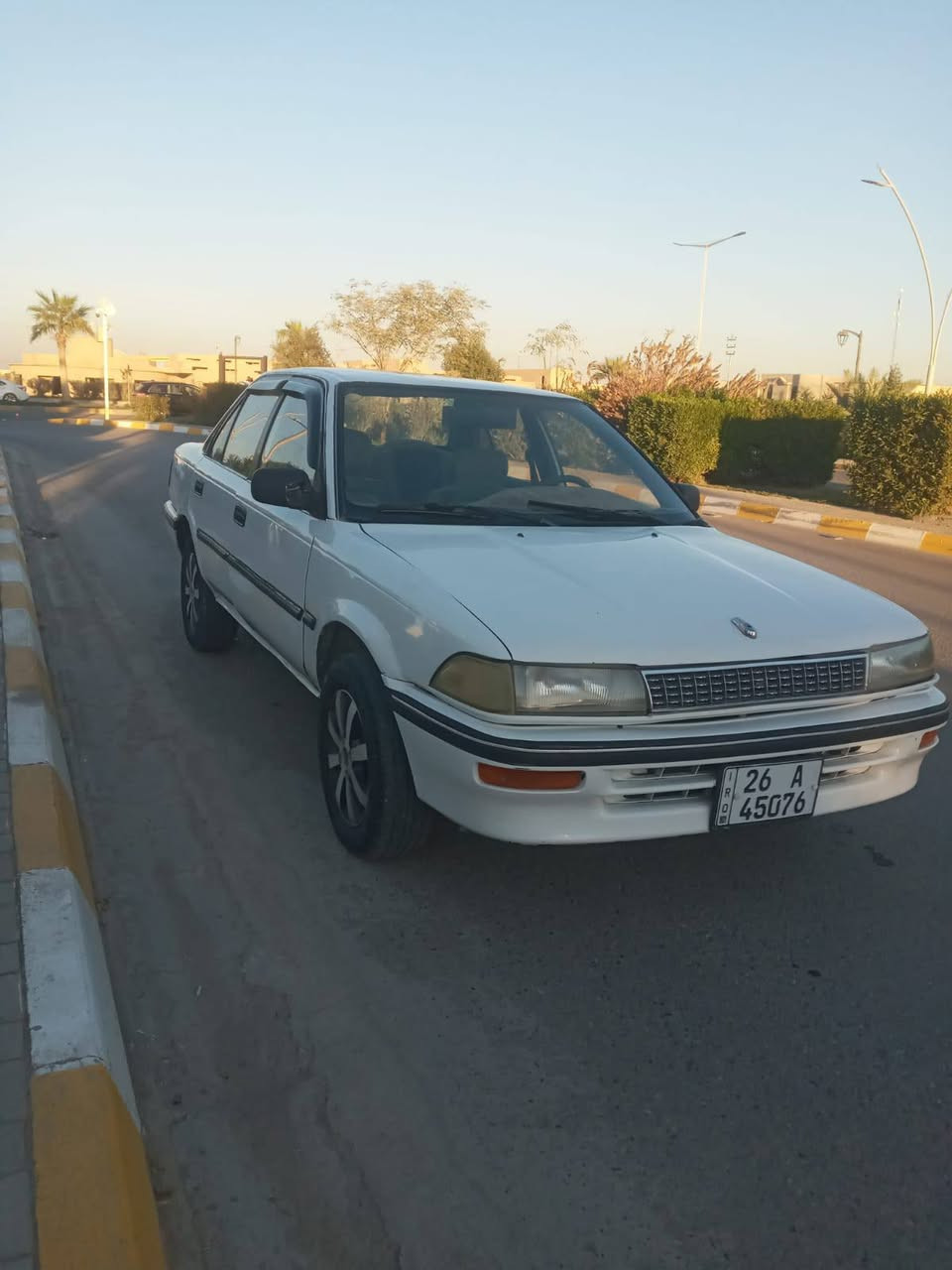 للبيع 
‏كورلا 1990 كير محرك شرط   رقم صلاح الدين انكليزي شرط التحويل والغرامات سنويه ال 29
‏ كير اوتو سنتر لك صدر جديد تخم تاير سياره جاهزه 
‏صبغ عام جماليه  مكان السيارة تكريت 
‏رقم صاحب السيارة (***********‬)
‏(***********‬) السعر (42)
