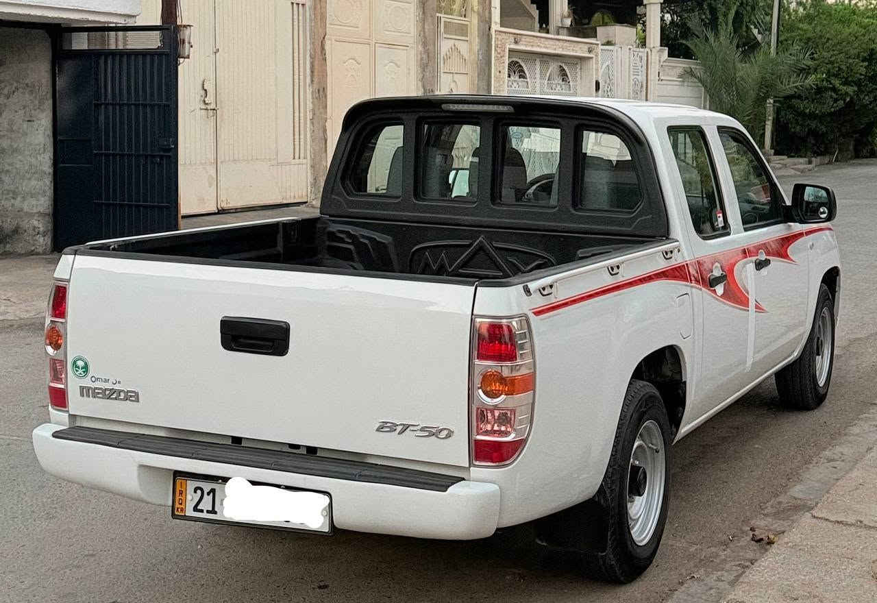 پیکاب مازدا مۆدیل2012 بێ بۆیاخ بێ سارد  لەزگەی بیلادی نمونە لەجوانیدا 146 هەزار ڕۆیشتووە مەکینەی نەکراوەتەوە سەنەوی تازەیە 
نرخی :-120 گەڵا
ژ.م:- ***********
*********** السليمانية, العراق
