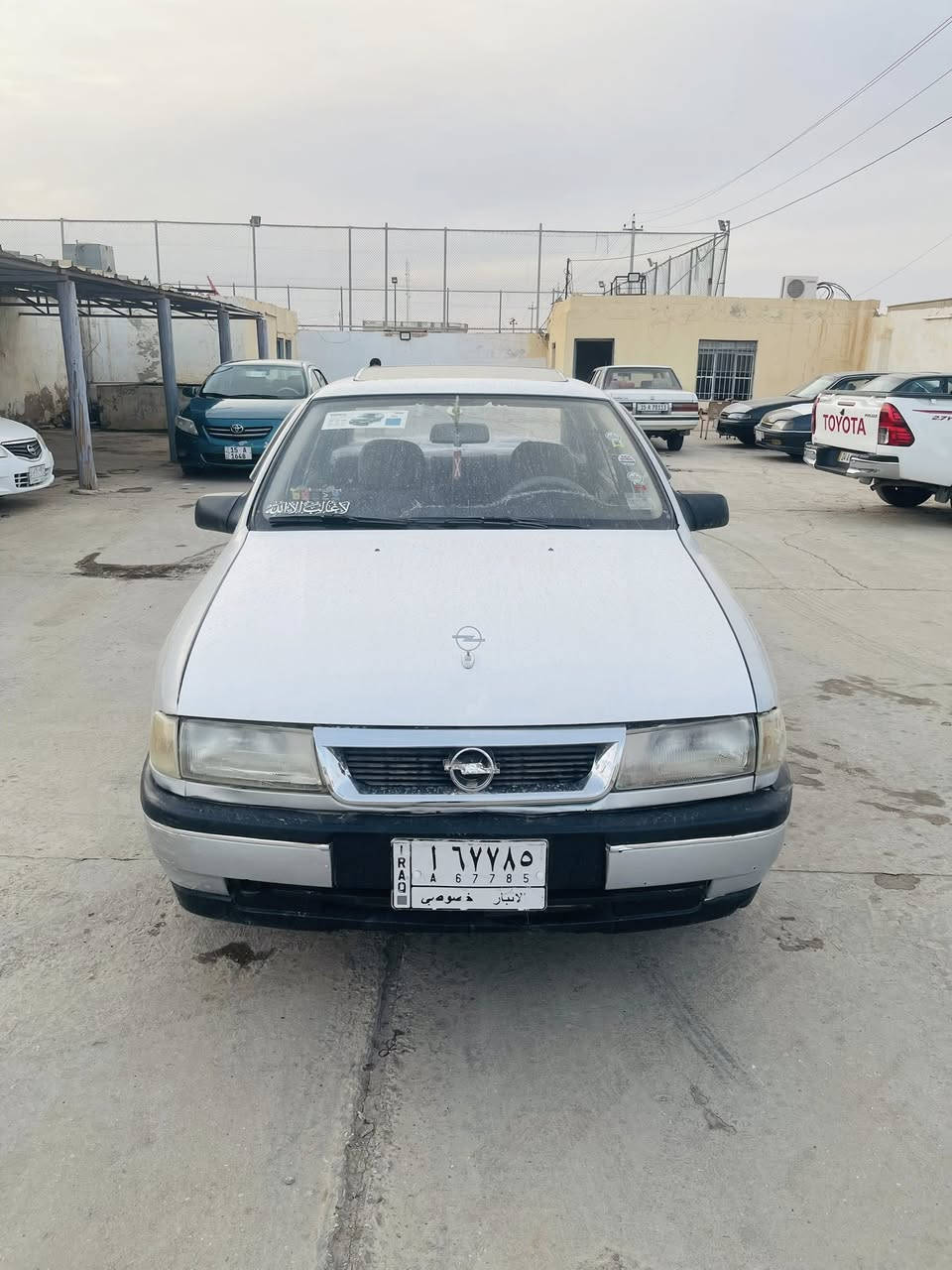 السلام عليكم 
للبيع 
اوبل فكترا 
1992
رقم انبار تحويل مباشر 
صفاحها مرشوشه فقط
محرك 2000 جيد جدا 
السياره جاهزه من كلشي 
سعرها 30 ورقه وبيهه مجال لشراي 
الاستفسار ***********

معرض سالم التجاري/الانبار/حديثه/الحقلانيه 
قرب محطة تعبئة وقود الحقلانية
