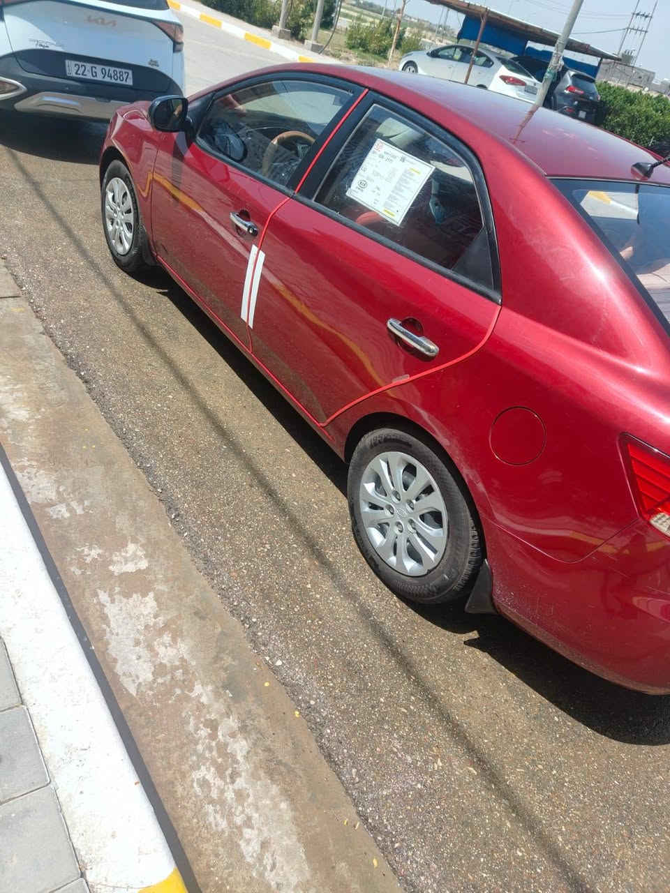 سيراتو ٢٠١٢رقم سليمانيه الجديد مكفوله عدا بارد مأشر بسونار وصبغ بدواسه جهه السايق والباقي مكفزله تخم تاير جديد صارله سبوعين من شادهن شاشه كامره صدر جديد.. مكينه گير مكفولات.... سياره ماتصرف عليه دينار... تريد وكالة تريد تحويل للاستفسار اتصال 
***********
٠٠٠٠٠٠٠٠٠٠٠٠٠
السعر ٩٠وبيه مجال علما السياره مكلفتني شده.... ولاكن للضروره احكام والله يرزق الي صير من قسمته

