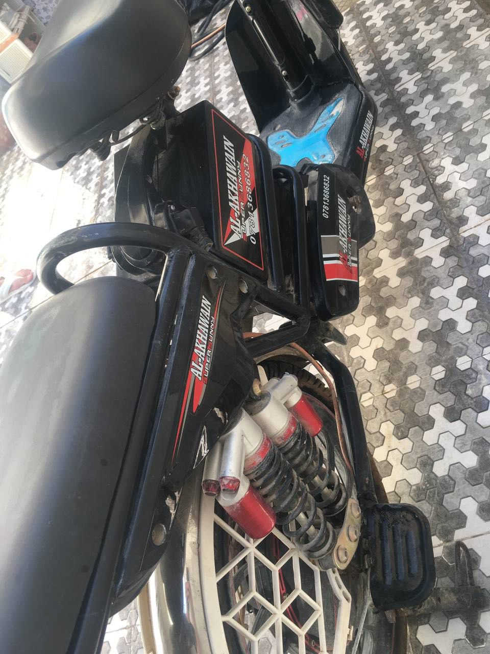 سلام عليكم عيني ماطور شحن من شركة الاخوين اربع بطاريات نظيف جدا مابيه عطل صارله شهرين مستخدم فقط بعده جديد طك الجيس وبطاريته ممتازة جدا والماطور بدون عيب يذكر مع كامل ملحقاته شاحنته الاصليه ودبل بصمه 
مكاني الفلوجة - الشهداء 
السعر 275 الف
رقمي للاستفسار
***********
