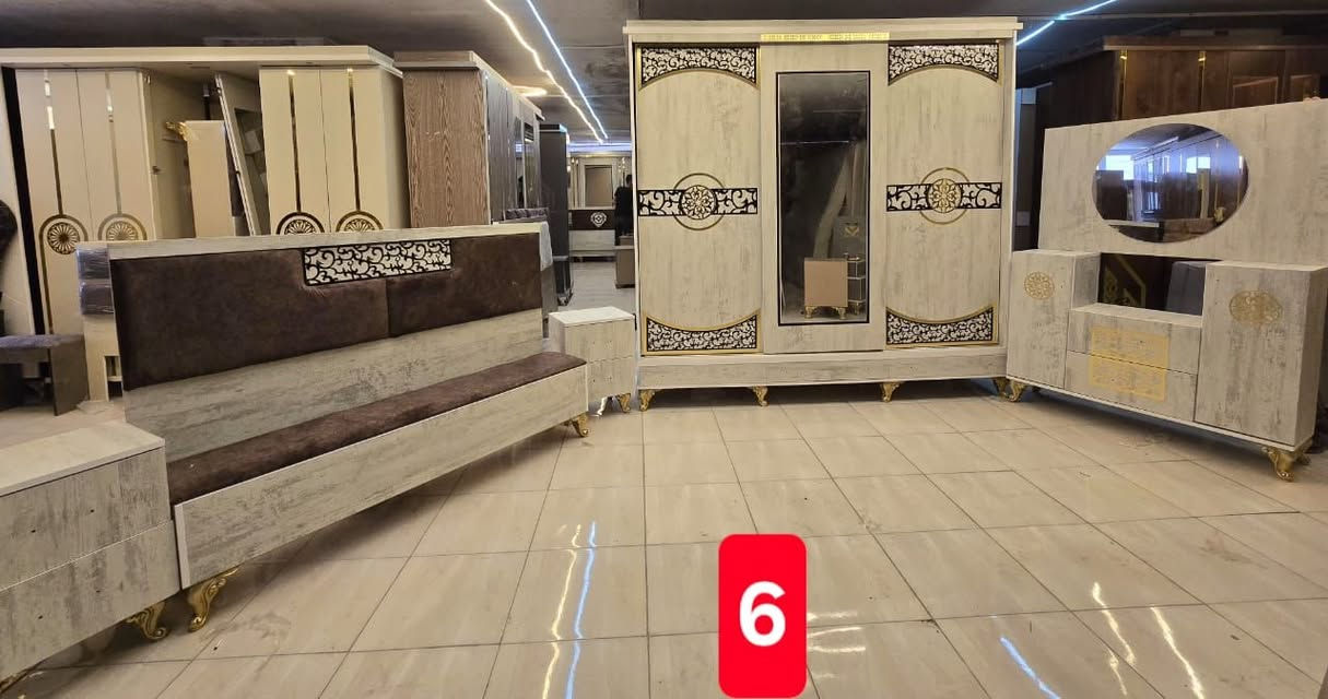 للتواصل واتس #اتصال0996910640

🛏️ غرفة نوم  جرار خشب لمايكا 18مم + فرشة هدية
💰 6 مليون 
🎨 تصميم عصري وأنيق يشمل:
✨ سرير مجوز صندوق 160×200
✨ خزانة 3 أبواب جرار 220×217 [مقطعة رفوف من الداخل مع تعاليق للملابس ]
✨ مكتب مع مرآة + 4 أدراج + تابورية
✨ كمدينتين + شازلونة للسرير
🚛 توصيل وتركيب سريع حتى باب بيتك!
📲 احجز الآن قبل نفاد الكمية واستمتع بغرفة أحلامك!


**إذا كنت صاحب هذا الإعلان وتريد حذفه لأي سبب، رجاءا أرسل رسالة إلى الدعم الفني**