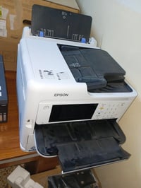 مشروع مكتبه استنساخ ومطبعه حراري  طابعة ايبسون 5890 حبر عادي مع كارتون...