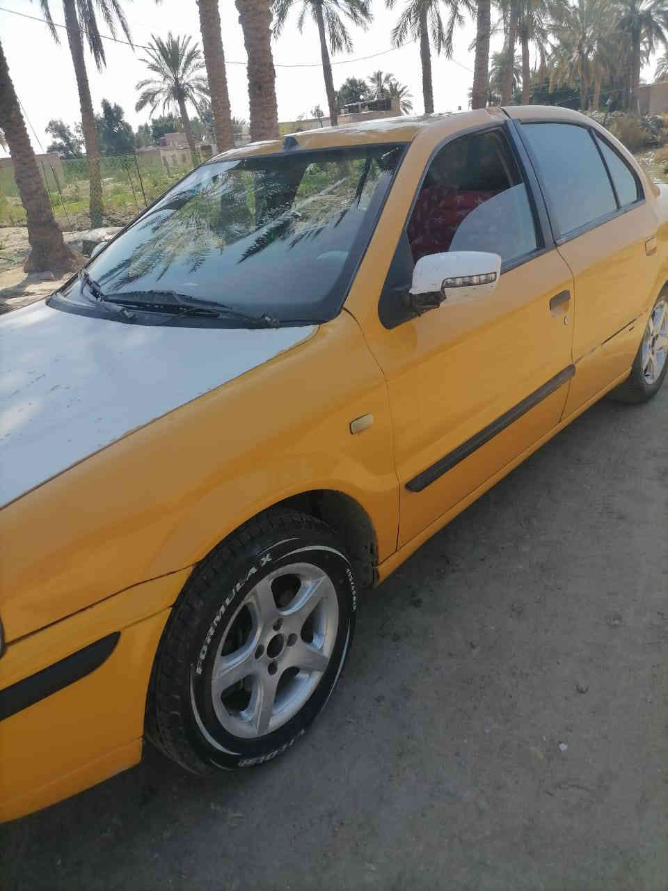 السلام عليكم سمند للبيع سياره مصفره هيه وغرامات رقم نگليزي مداور ثاني يوم باسمنه. السياره الشراي تواصل خاص او الاتصال عالرقم ***********
