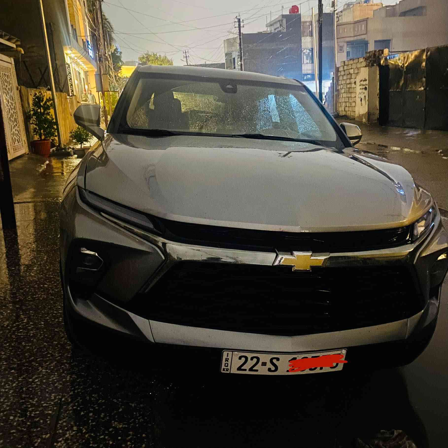 السلام عليكم شفروليه بلايزر 2023 رقم اربيل باسمي تحويل ثاني يوم ماشيه 20 الف ميل جديده ب معنى الكلمة حادثه بدايه البنيد صبغ فقط بدون شواصي بدون دواخل كير ومكينه مكفول مكينه 4 سلندر السعر 195 وبيها مجال بسيط 
للاستفسار 
متواجد واتساب 
*********** بغداد, العراق
