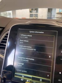 رينو إسباس (Renault Espace): تم تحديث وتغيير النظام بنجاح من الإصدار 2...