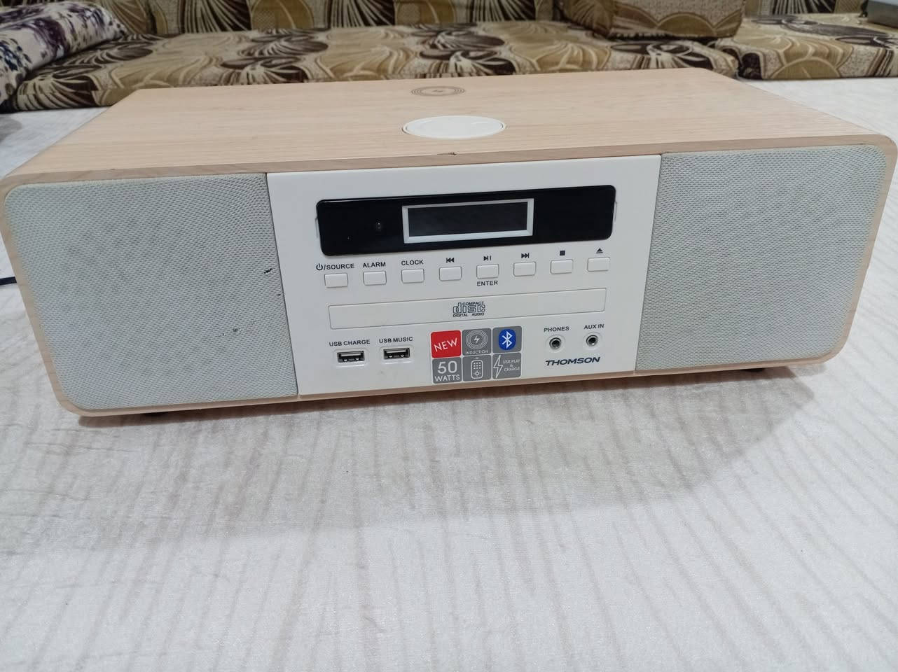 جهاز متعدد الأغراض نوع تومسون مال بالة
راديو... سيدي... أواكس... بلوتوث... فلاش ميموري...شحن لاسلكي

حجم كبير كما موجوده قياساته في الصور

السعر 60 ألف
يوجد توصيل


**إذا كنت صاحب هذا الإعلان وتريد حذفه لأي سبب، رجاءا أرسل رسالة إلى الدعم الفني**