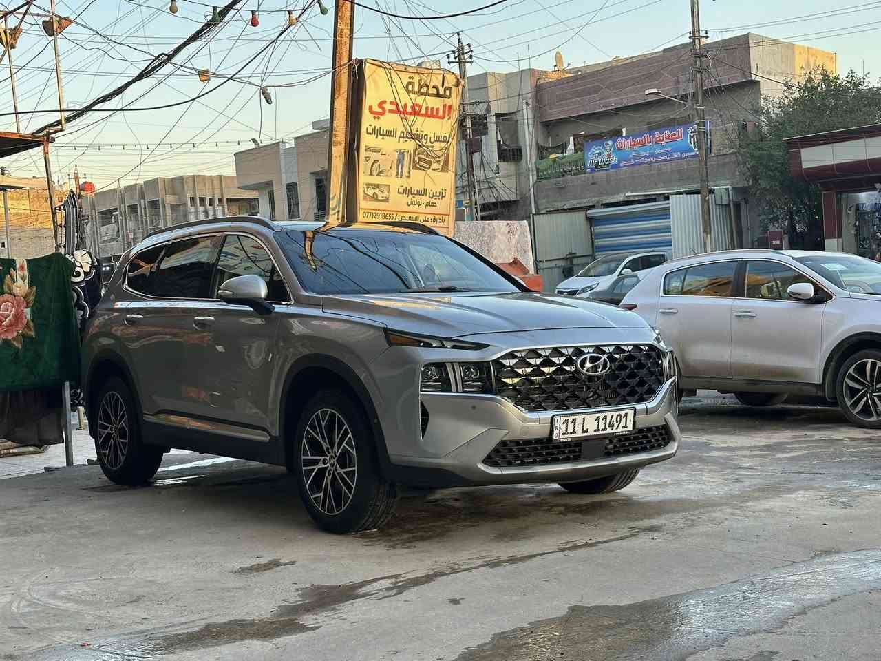 سلام عليكم سنتافي موديل 23 فول رقم بغداد جديد محرك 250 تيربو فول فول حادث جملغ خلفي وبنيد ماشيه 38 سياره اخت زيرو رقم ***********
