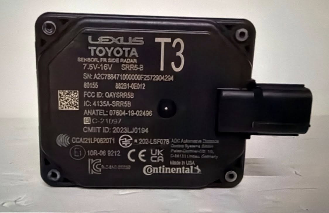 متوفر رادارات تويوتا 2024 2025 

رادار كراون امامي خلفي 2025 
كارت لايت كراون 2024

كامري امامي خلفي 2025 
راف فور 2025 امامي 
رادار لكزس امامي  2024
كورلا كروز امامي 2024
تاكوما 2024 

بغداد الدورة 
***********
