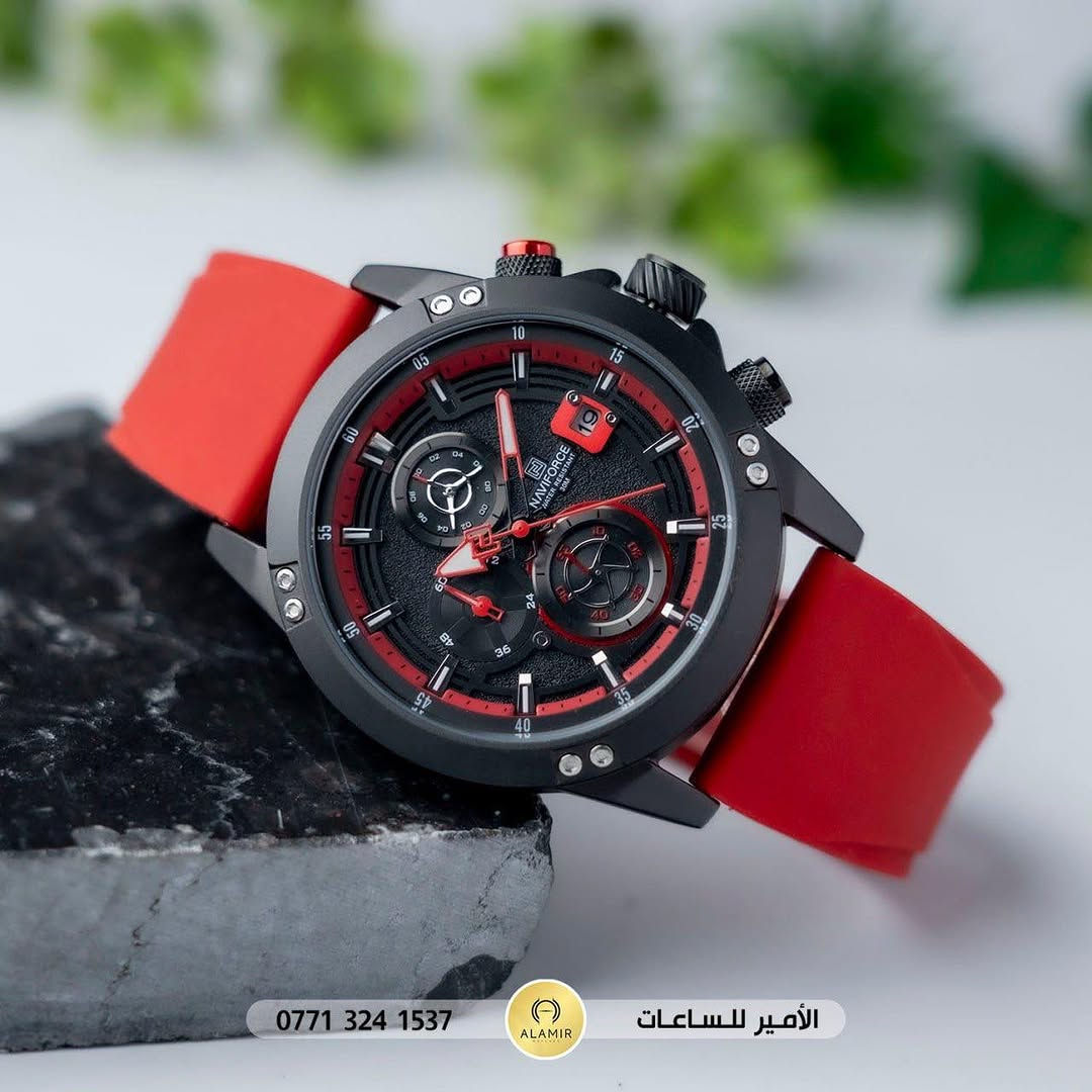 ♥️ترى إذا ما عندك ساعة من Naviforce… فـ أنت دا تضيع على نفسك هيبة مو طبيعية! 😏🔥
🔥 عرض خرافي من معرض الأمير للساعات 🔥
على ساعات Naviforce الأصلية — أناقة + قوة + سعر صادم!

🔥سعر القطعة7️⃣5️⃣ الف دينار عراقي
🔥والعرض الاقوى سعر القطعتين1️⃣0️⃣0️⃣🔥

🛑مميزات الساعات
🔹 تصميم مبتكر يناسب أسلوبك اليومي 
🔹 مواد قوية ومتينة تتحمل معك كل الظروف
🔹 حركة دقيقة تضمن لك توقيت مثالي بلا تأخير
🔹 مقاومة للماء 
🔹 أسعار تنافسية مع جودة لا تقارن
🔹 تشكيلة ألوان وتصاميم تناسب كل الأذواق
🔹 ضمان لمدة سنة كاملة يشمل المكينة والبطارية
🔹 مكينة🇯🇵وبطارية يابانية🇯🇵
📦للحجز والاستفسار يرجى ارسال رسالة 📩بالخاص او الاتصال📱📞 على الرقم ***********
🔥🔥🔥🔥🔥🔥🔥🔥🔥🔥🔥🔥🔥🔥🔥
♥️🚘 التوصيل مجاني لحين إنتهاء العرض

♥️عنوانا المنصور 
👈 نهاية شارع مول بابلون قبل اقواس ١٤ رمضان ب١٠٠ متر مجاور مجوهرات غياث مقابل مطعم بيستون صمد 
👈الفرع الثاني
تقاطع الاميرات _  مجمع الاميرات التجاري مقابل عمارة الجادرجي
