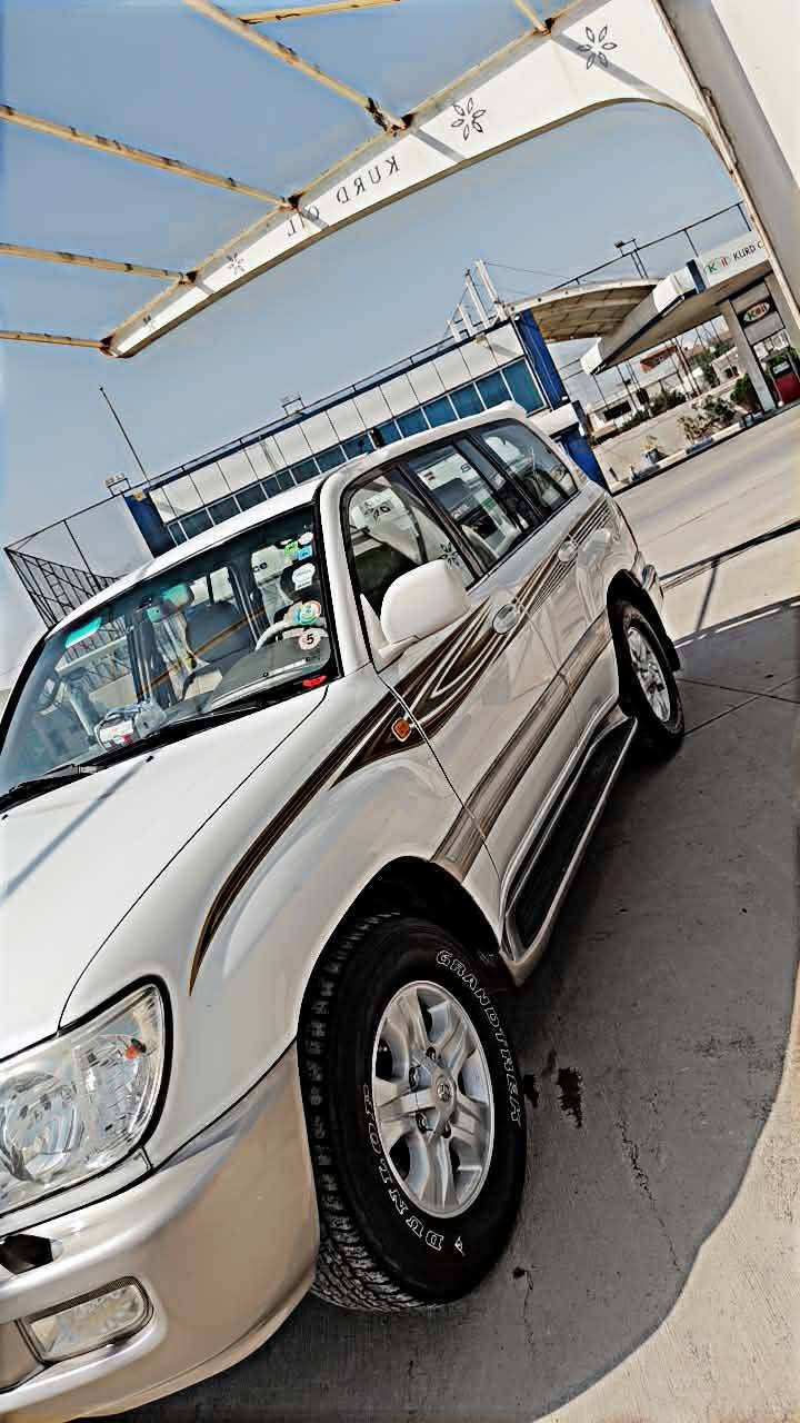 توێتا لاند کرۆز

مۆدیل 2002
فوول مواسەفات

بێ بۆیاخ  بێ ساردوو شووخت
گێر مەکینە تەحویل غرامە بەشەرت

نمونە لەجوانیوو پاکیدا

سەنەوی تازەیە بەناوی خۆمەوەیە

تاقم تایەوو پێشیی تازەیە چرکەی تیانییە

کارەبایوو تەبرید بەشەرت

نرخ
185 وەرەقە

*********** السليمانية, العراق
