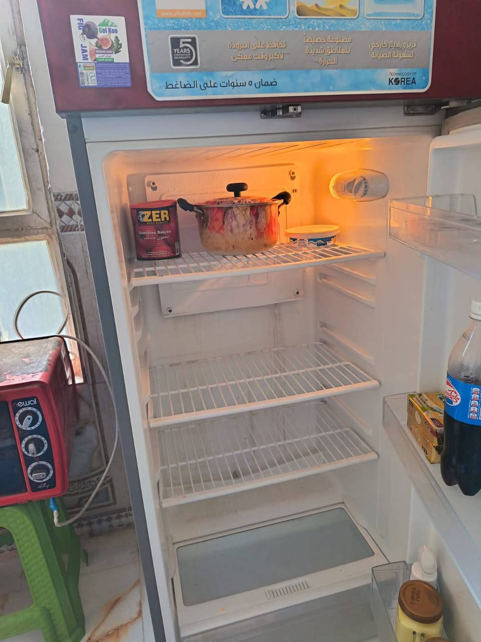 #للبيع ثلاجه مستخدمه نظيفه شغاله وضمان ع الفحص مكاني الشحيميه الاستفسار الاتصال ع الارقام
***********
‏‪***********‬‏
