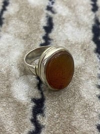 خاتم يماني • نقش علي ولي الله • قياس ٢٣