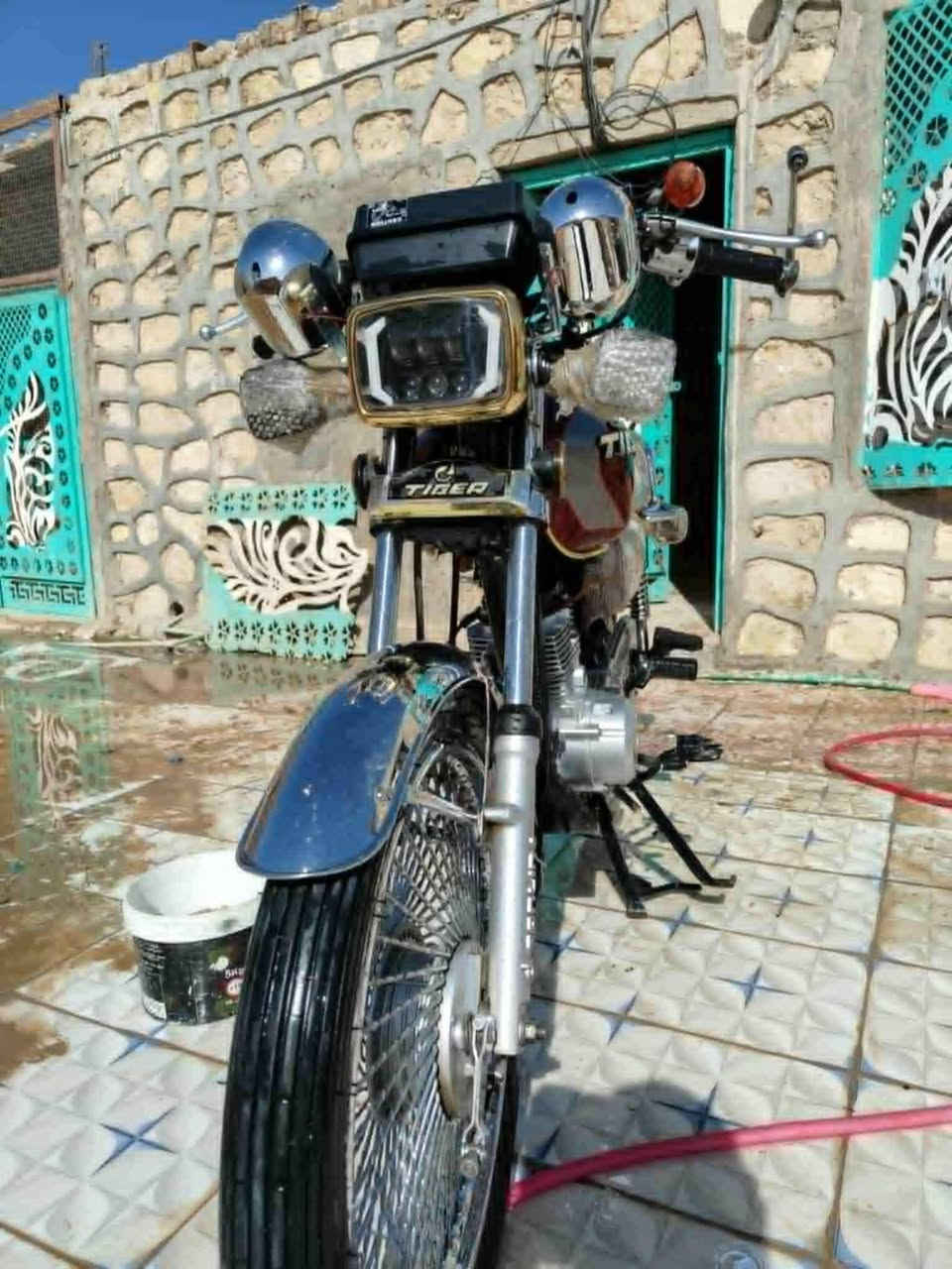 سلام عليكم
دراجه البيع نضيفه فول نضافه ماعايزه شي 

تايگر اربعه گير اوراق محرك ما مفتوح 

المكان نجف كوفه 

سعر الدراجه 800

 وبيه مجال 
ما متواجد عل خاص رقمي ***********
